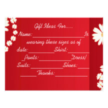 HAPPY GIFTING IDEAS CUSTOM ANNOUNCEMENTS
