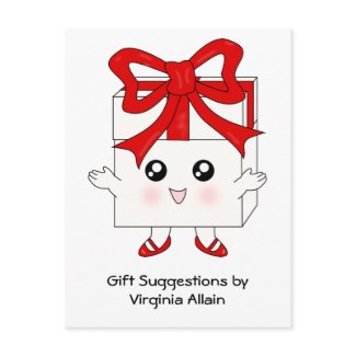Happy Gifts postcard