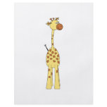 Happy Giraffe. Cartoon flyers