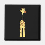 Happy Giraffe. Cartoon Refrigerator Magnets