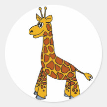 Happy Giraffe Stickers