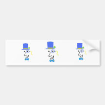Happy Go Lucky Bumper Sticker