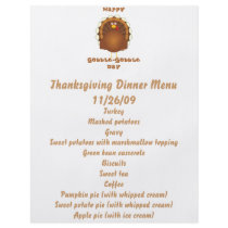 Happy Gobble-Gobble day flyers