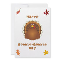 Happy Gobble-Gobble day Custom Announcements