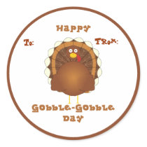 Happy Gobble-Gobble day Sticker