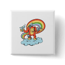 happy gorilla cartoon character vector pins