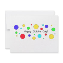 Happy Gotcha Day! invitations