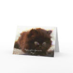 Happy Grandparents Day Black persian greeting card