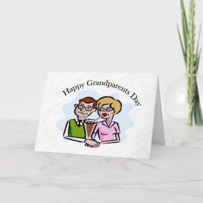 Happy Grandparents Day Greeting Cards by postcardsfromtheedge