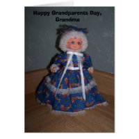 Happy Grandparents Day, Grandma Greeting Card