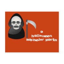 "Happy/Grim" - A Halloween Bachelor Party Post Cards