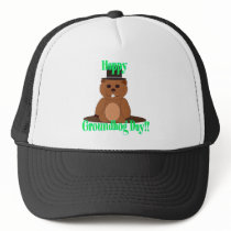 Happy Groundhog Day! hats by JeanC_PurpleDucky Happy Groundhog Day! hats