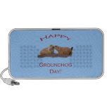 Happy Groundhog Day Kiss Mini Speakers