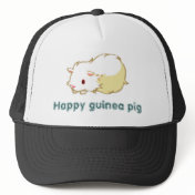 Happy guinea pig cap