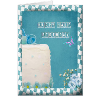 Half Birthday Cards | Zazzle