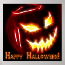 Happy Halloween 1 with text Posters