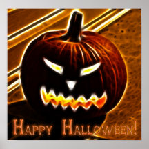 Happy Halloween 2 with text Poster