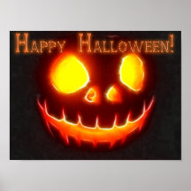 Happy Halloween 4 with text Posters