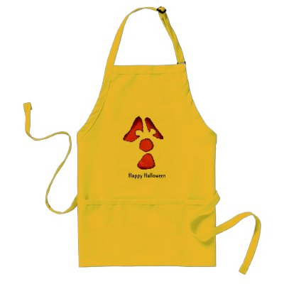 Happy Halloween aprons