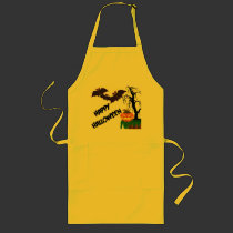 Happy Halloween Apron aprons
