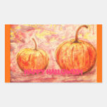 happy halloween art sticker