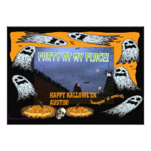 Happy Halloween Austin TX.-Party Invite!