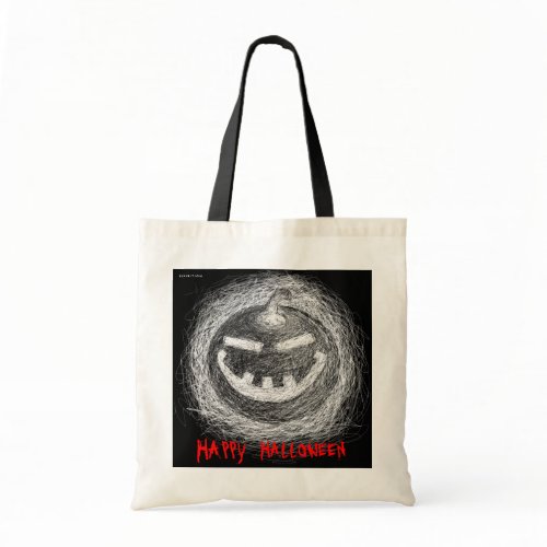 Happy Halloween Bag Pumpkin Black bag
