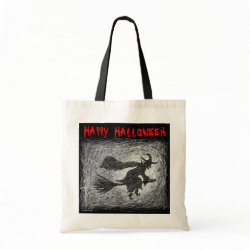 Happy Halloween Bag Witch Black bag