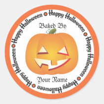Happy Halloween  'Baked by' Sticker