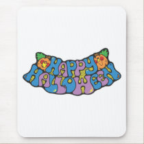 happy halloween banner mousepads
