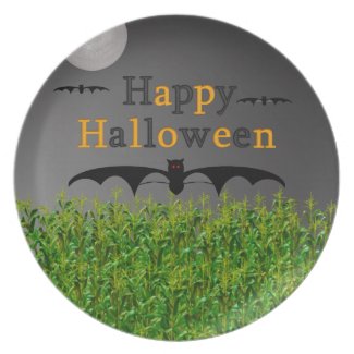 Happy Halloween: Bat Plate