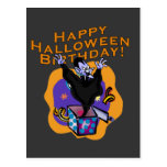 Happy Halloween Birthday! Post Card