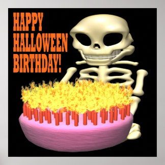 Happy Halloween Birthday Art | Happy Halloween Birthday Paintings