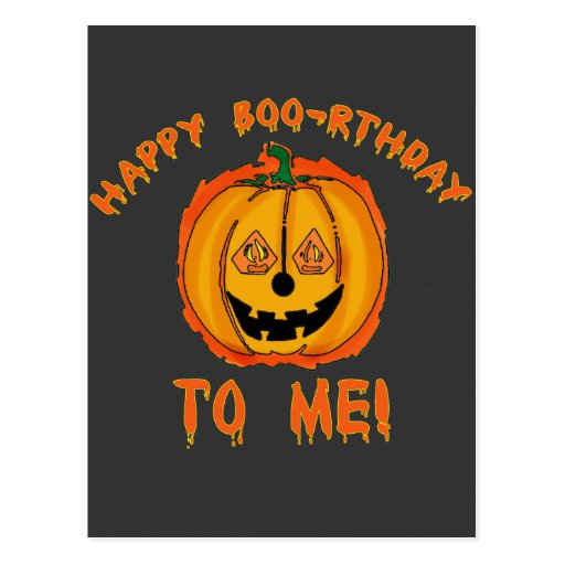 Happy Halloween Birthday T shirts And Gifts Postcard Zazzle Happy Halloween Birthday T shirts And Gifts Postcard Zazzle