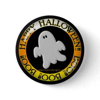 Happy Halloween! Boo! button