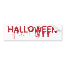 Happy Halloween bumper stickers by AKR000 Happy Halloween bumper stickers