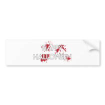 Happy Halloween bumper stickers by AKR000 Happy Halloween bumper stickers