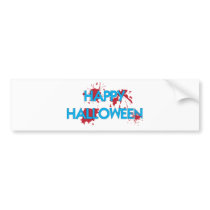 Happy Halloween bumper stickers by AKR000 Happy Halloween bumper stickers