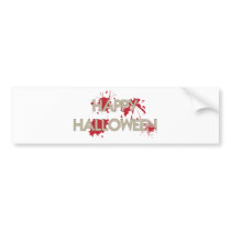 Happy Halloween bumper stickers by AKR000 Happy Halloween bumper stickers