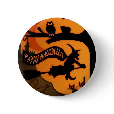 Happy Halloween buttons