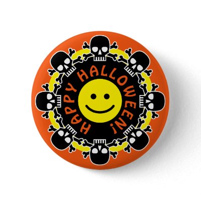 Happy Halloween buttons