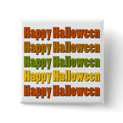 Happy Halloween buttons
