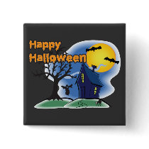 Happy Halloween buttons