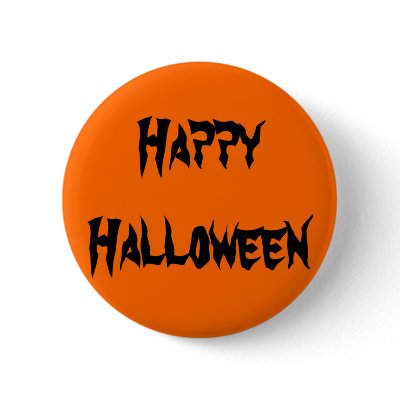 Happy Halloween buttons