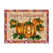 HAPPY HALLOWEEN by SHARON SHARPE postcards by sharonsharpe HAPPY HALLOWEEN by SHARON SHARPE postcards