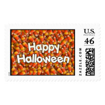 Happy Halloween Candy Corn stamps