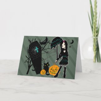 Happy Halloween Card card