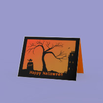 Happy Halloween Card by MidnightAkita Happy Halloween Card