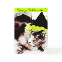 Happy Halloween! Cat Card by sumiko Happy Halloween! Cat Card