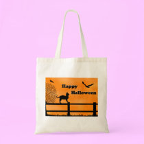 Happy Halloween Cat Trick or Treat Bag bags